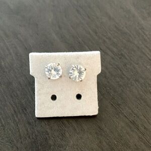 Danburite Sterling silver earrings